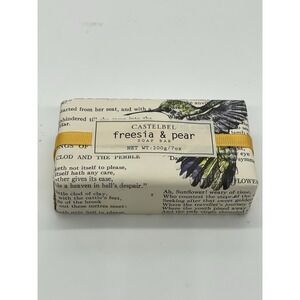 Castelbel‎ Freesia & Pear Soap Bar 7 Oz. New England Bath Beauty